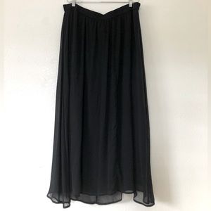 Black Maxi Skirt